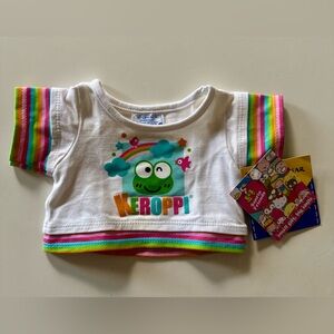 Keroppi hello kitty build a bear shirt Bab Sanrio 2010